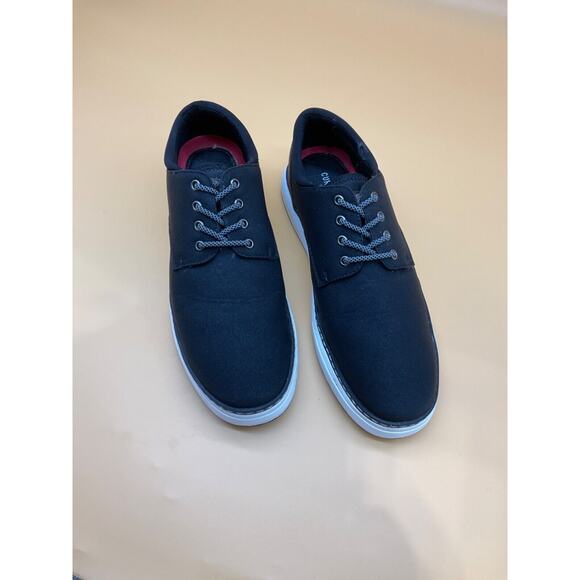 Curt & Larson Men's Black Shoes Size 8.5M White Soles Great Condition Minor Flaw - Picture 1 of 6
